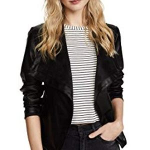 BB Dakota Peppin Black Faux Leather Jacket